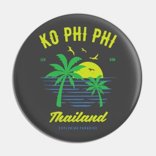 Ko Phi Phi Souvenir & Thailand Gift Pin