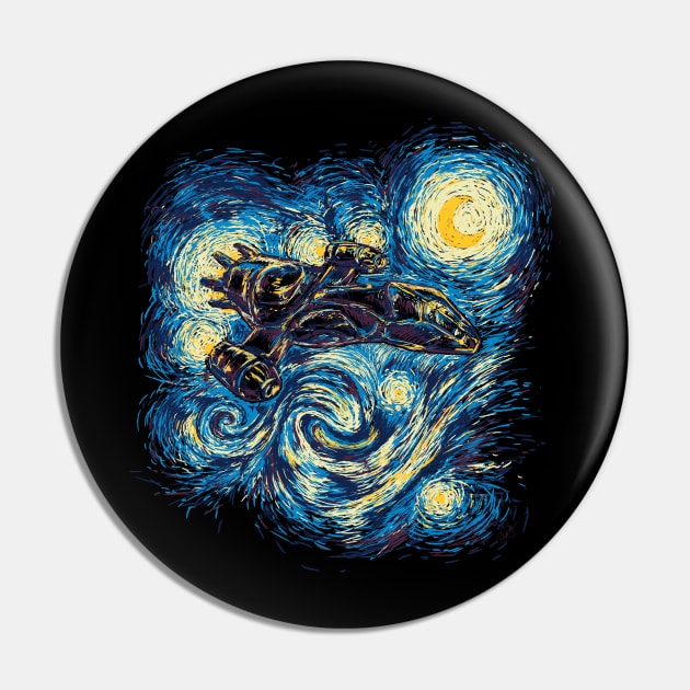 Starry Flight of Serenity Pin by girardin27