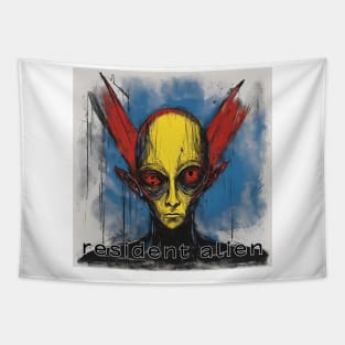 resident alien Tapestry