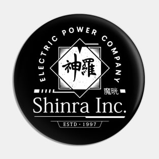 Shinra Inc Crest Pin