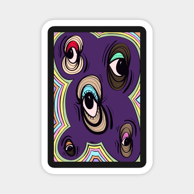 Eyes of the Beholder Magnet by alolxis