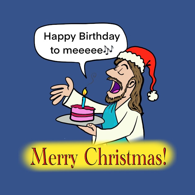 Happy holidays merry Christmas and happy birthday Jesus! by wolfmanjaq