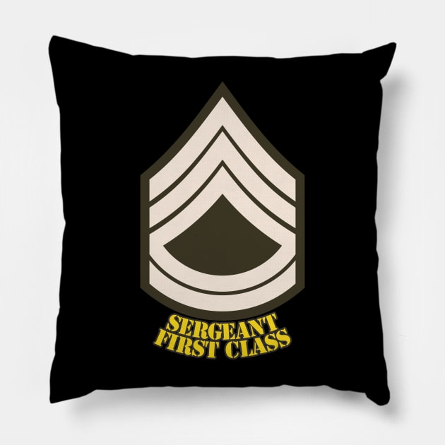 Sergeant First Class Pillow by MBK