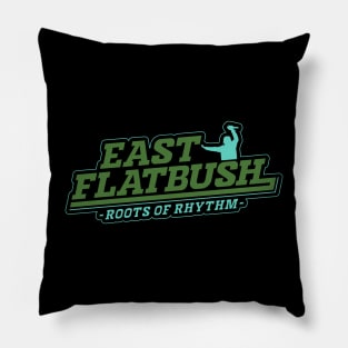 East Flatbush - Roots of the Rhythm: Unveiling Brooklyn's Hip-Hop Heritage Pillow