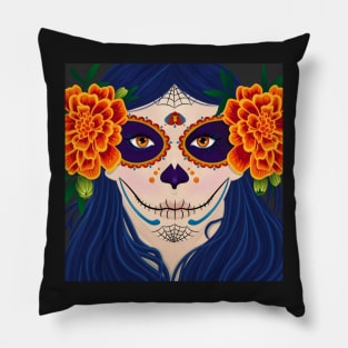 Day of the Dead Girl Pillow
