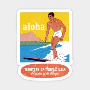1950 Aloha Hawaii Magnet