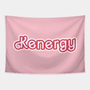 Kenergy Pink Barbie Movie merch. Just Ken Tapestry