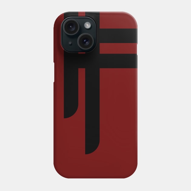 Dobel T Lines Phone Case by Dhany