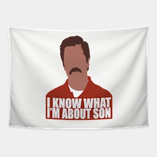 I know what i'm about son Tapestry