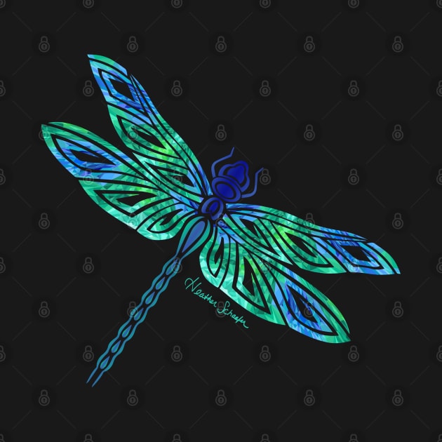 Tribal Dragonfly by artsytoocreations