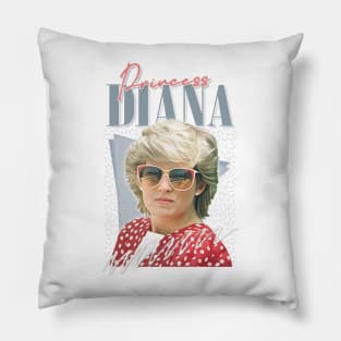 Princess Diana --- Retro 80s Vibes Pillow