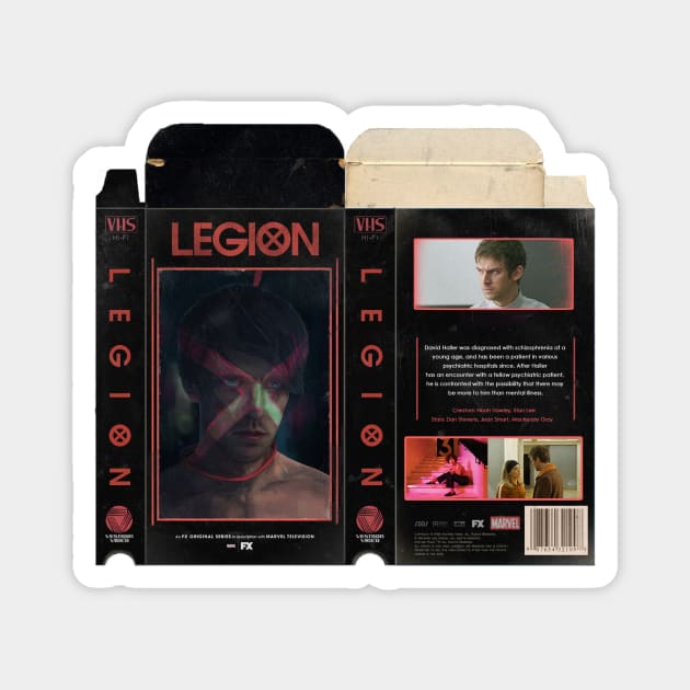 Legion VHS Magnet by Ksenia L