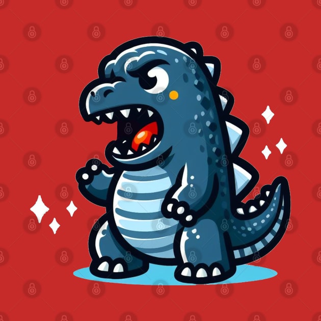 Cute Godzilla by Dannysdesigns80 