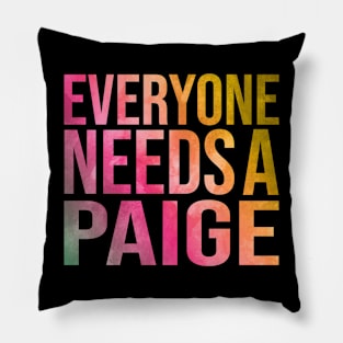 Paige Name Pillow