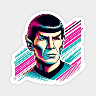 Mr. Spock - South Beach Colors Magnet