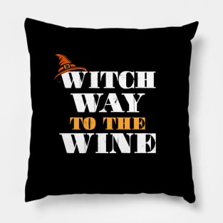 Witch Way To The Wine Pillow