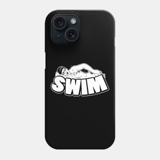 Swimming Swimmer Phone Case