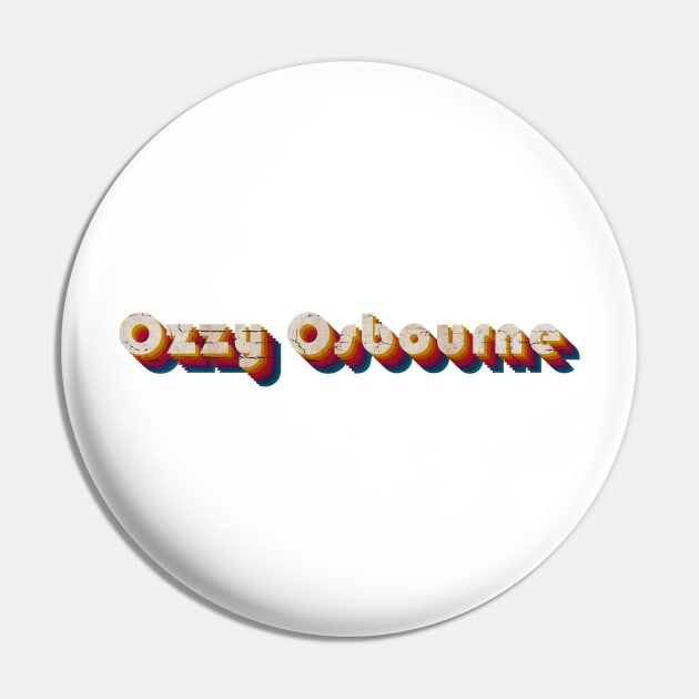 retro vintage Ozzy Osbourne Pin by TulenTelan