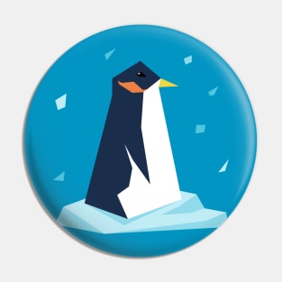 Penguin and Snow Pin