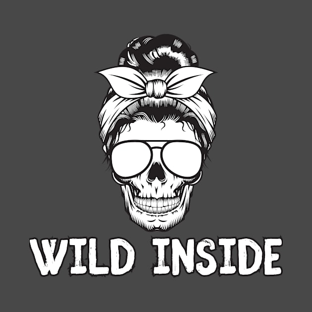 Wild Inside (Skull) by TheMavenMedium