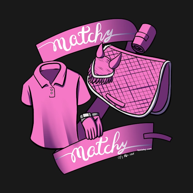 Matchy Matchy - Pink by lizstaley