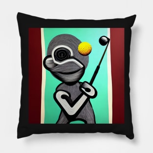 Hole in One Cyber Monkey | Robot Monkey Pillow