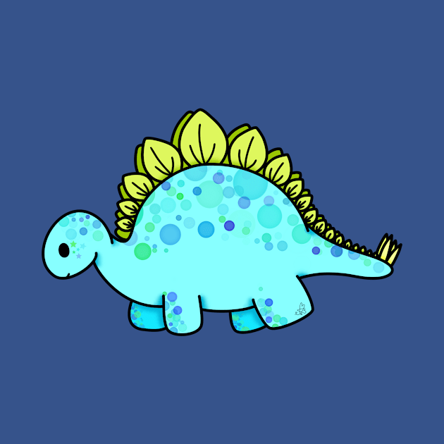 Snazzy Stegosaurus by WinterPixie