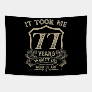 77th Birthday Tapestry