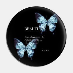 Beautiful Butterflies Pin