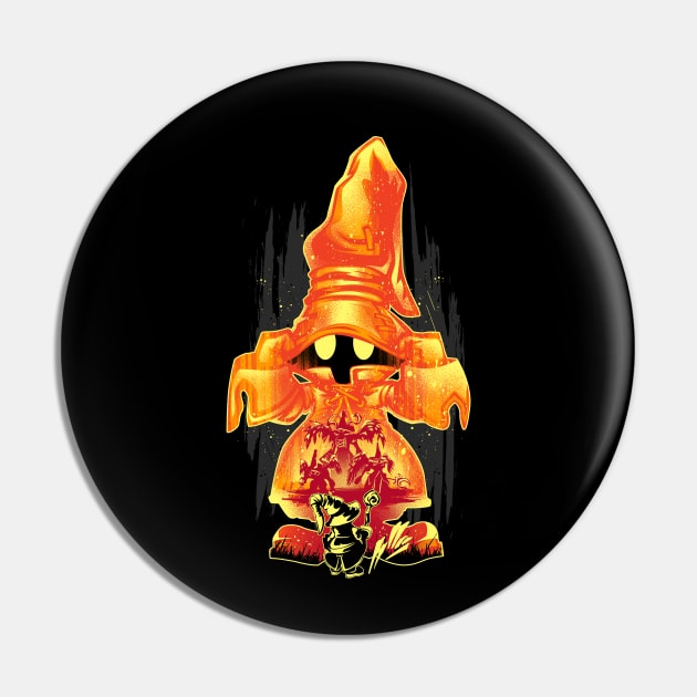 Black Wizard Vivi Pin by HyperTwenty