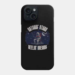 Astronaut Fishing In Space Phone Case