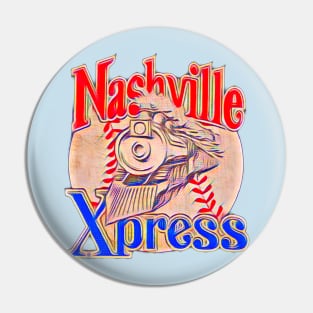 Nashville Xpress Baseball Pin