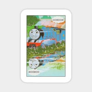 Gordon the Big Engine Vintage Card Magnet