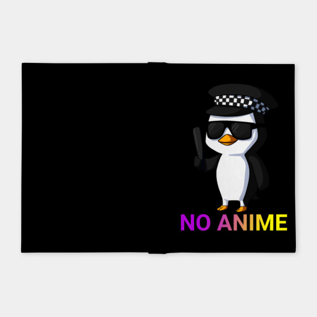 No Anime Penguin No Anime Penguin Notebook Teepublic