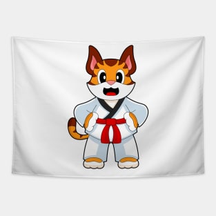 Tiger Karate Martial arts Tapestry