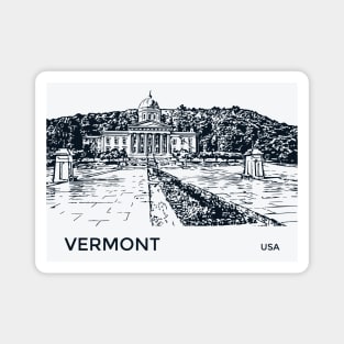 Vermont State USA Magnet