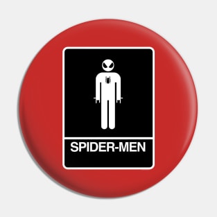 SPIDER-MEN'S ROOM Pin