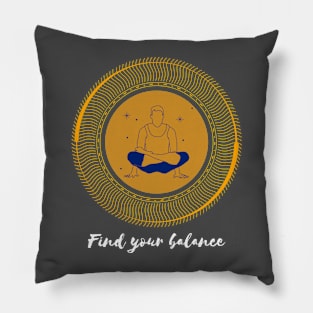 Find Your Balance Pillow