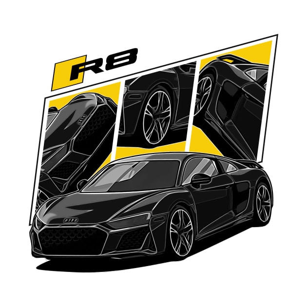 R8 v10 Plus German Supercar by T-JD