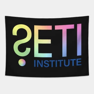 Search For Extraterrestrial Intelligence (SETI) Logo Tapestry