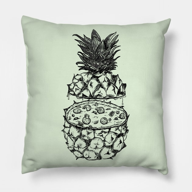 Pizza on Pineapple Pillow by Marouk