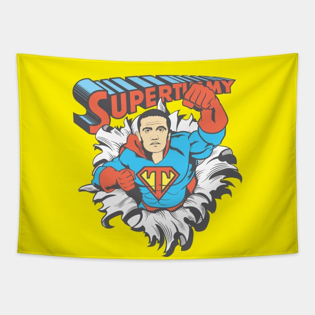 Super Timmy Cahill Tapestry by StripTees