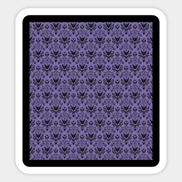 Haunted Mansion Wallpaper Phone Case Disneyland Sticker