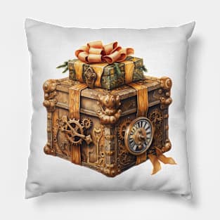 Steampunk Christmas Gifts Pillow