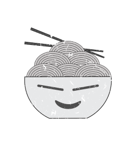 Send Noods - Funny Punny Noodles Design Magnet