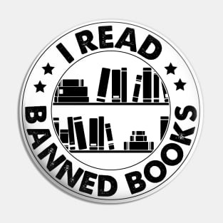 I Read Banned Books Pin