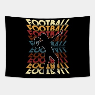 Football Fall Colors design Tapestry