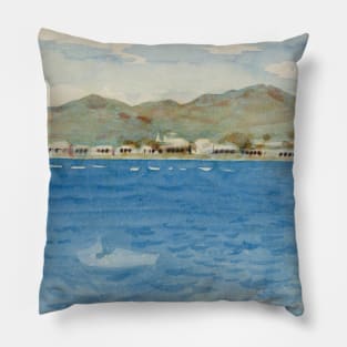 Azores by Abbott Handerson Thayer Pillow