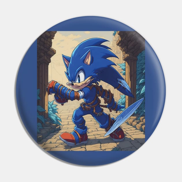 Sonic blue hedgehog Pin by mouhamed22