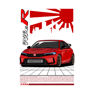 Civic Type R 2023 (Red) T-Shirt